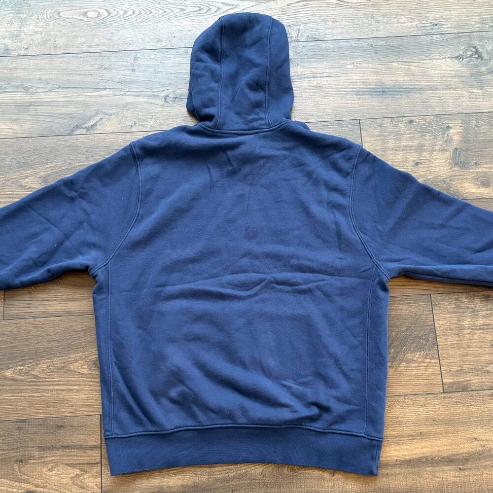 Nike Sportswear Club Fleece Pullover Hoodie LARGE Midnight Navy BV2654-410 - Picture 10 of 12
